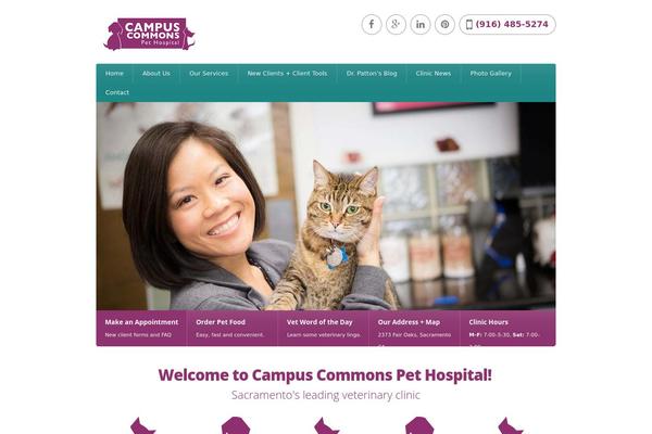 campuscommonspethospital.com site used Ccph