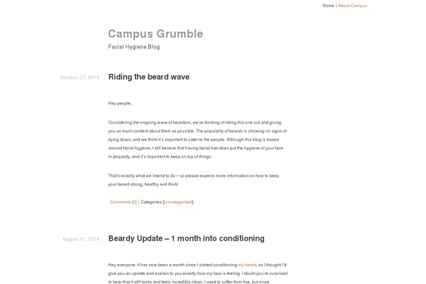 Minimous theme site design template sample