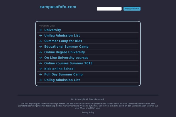 campusofofo.com site used Doncaprio