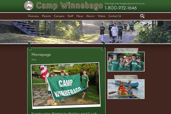 campwinnebago.com site used Campwinnebagotheme
