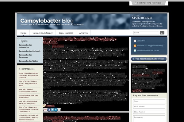 campylobacterblog.com site used Lxb-apple-fritter