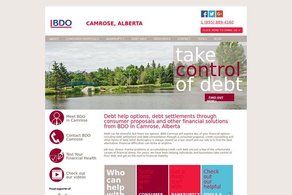 camrose-debt-help.ca site used Bdotemplate3burgundyv8