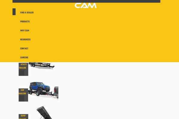 Cam theme site design template sample
