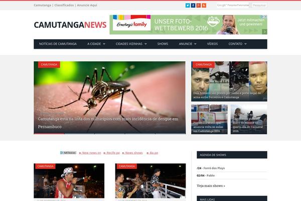 SmartMag theme site design template sample