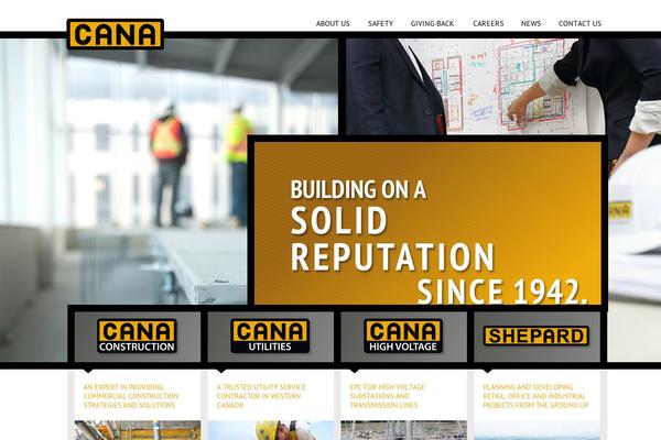 cana.ca site used Canagroup