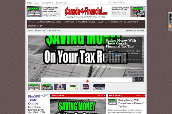 canada-financial.com site used City Desk