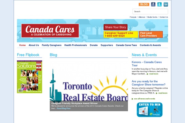 canadacares.org site used Canadacares