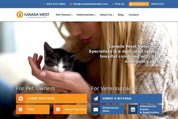 canadawestvets.com site used Canadawest