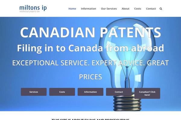 canadian-patent.com site used Total