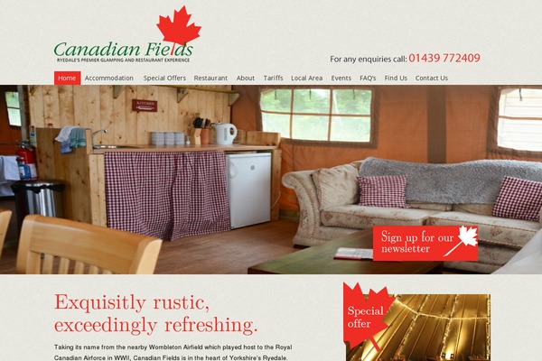 canadianfields.co.uk site used Canadian-fields