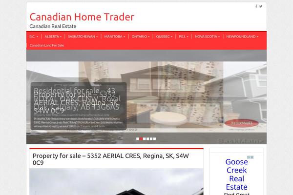 canadianhometrader.ca site used WP News Stream