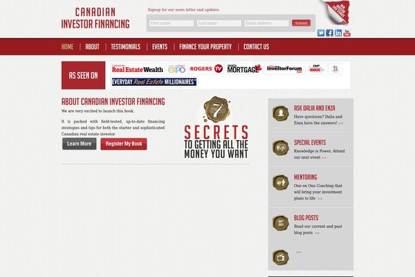canadianinvestorfinancing.com site used Investor