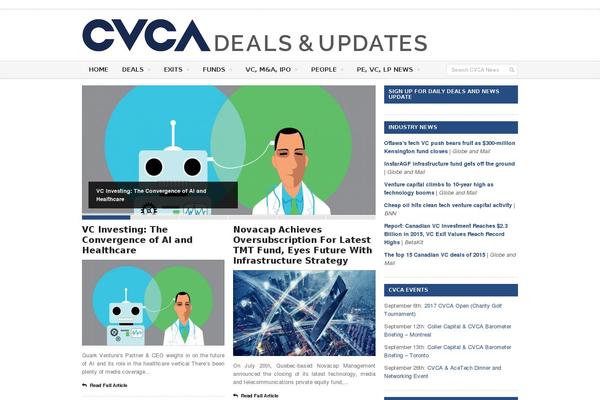 cvca_news theme websites examples