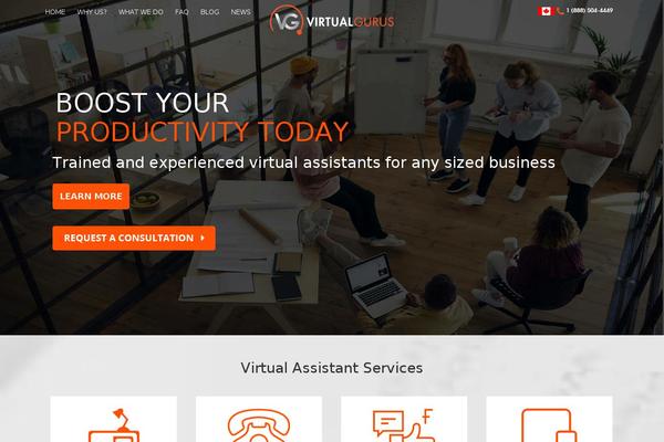 canadianvirtualgurus.com site used Wp-virtual-gurus