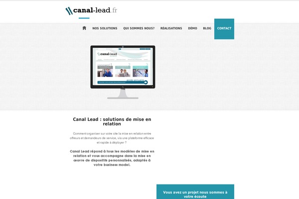 canal-lead.fr site used Themecwa