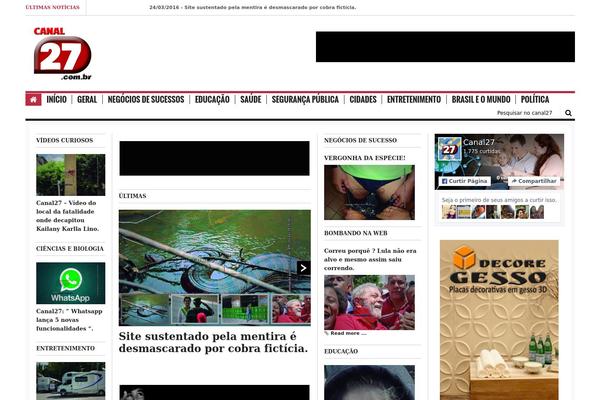canal27.com.br site used Focus