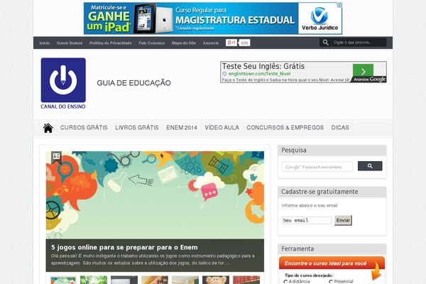 canaldoensino.com.br site used Goodnews47