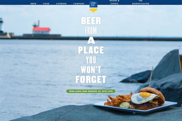 canalparkbrewery.com site used Cpb
