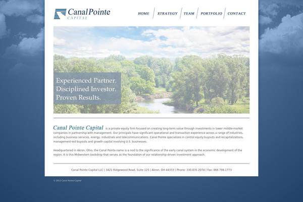 canalpointe.com site used Canal