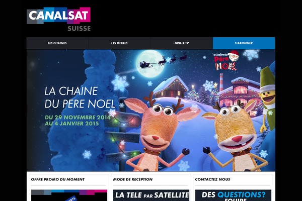 canalsat.ch site used Canal