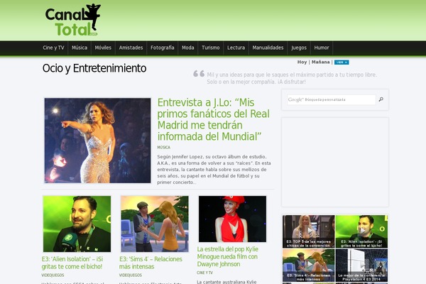 conteneo theme websites examples