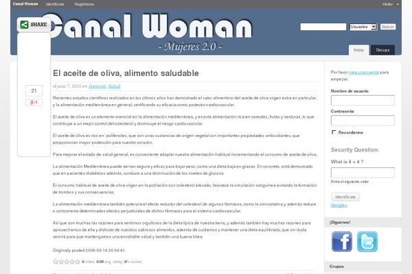 canalwoman.com site used Ariwoo