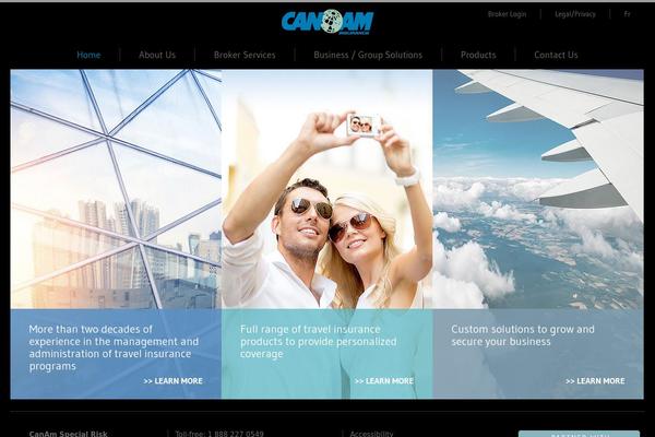 canamins.com site used Canam