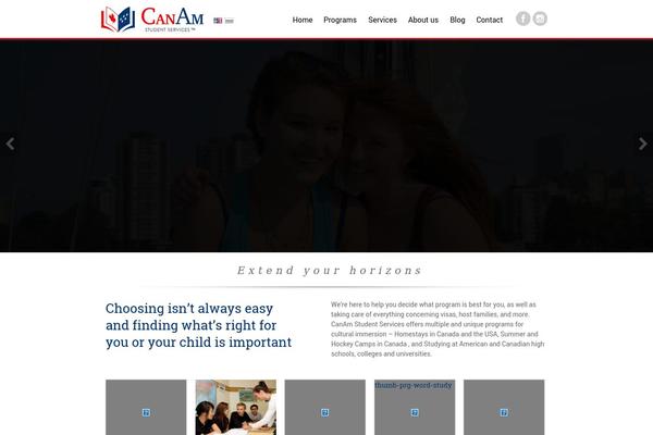 canam theme websites examples