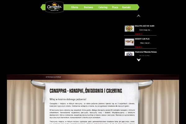 canappka.pl site used Canappka