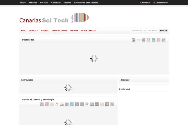 canarias-sci-tech.net site used Wp Clear321