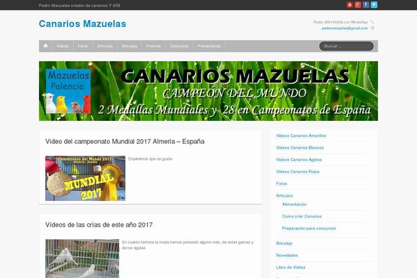 canariosmazuelas.es site used Ifeaturepro5-puzkm7