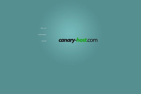 canary-host.com site used Businesscard