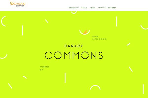 canarydistrict.com site used Canary-scrubbed