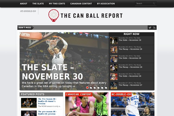 canballreport.com site used Gameday