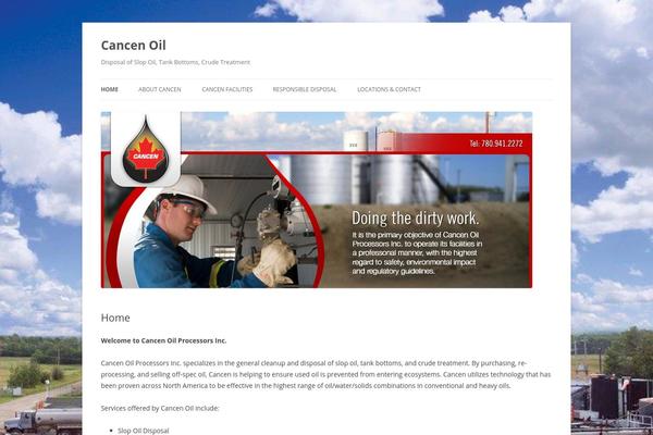 Twenty Twelve theme site design template sample