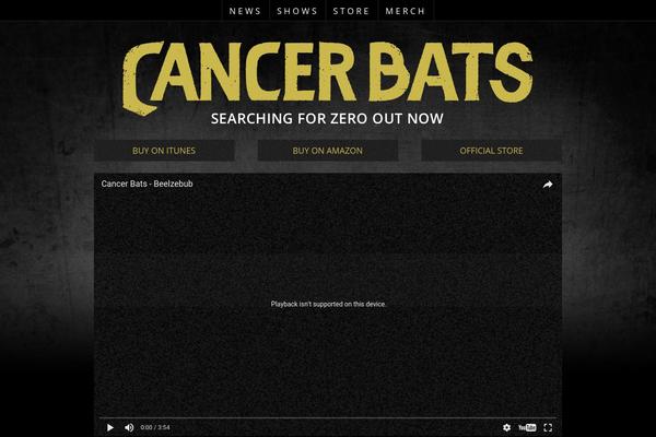 cancerbats.com site used Cancer-bats-2014