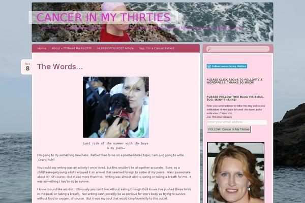 cancerinmythirties.com site used Kiddiemart-lite