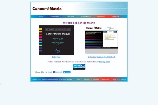 cancermatrix.com site used Cancermatrix