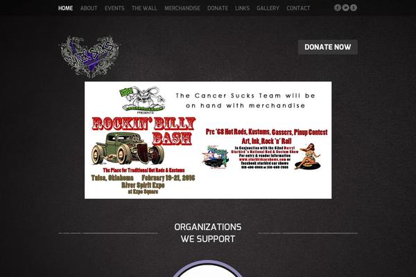 cancersucks.com site used Cancersucks2012