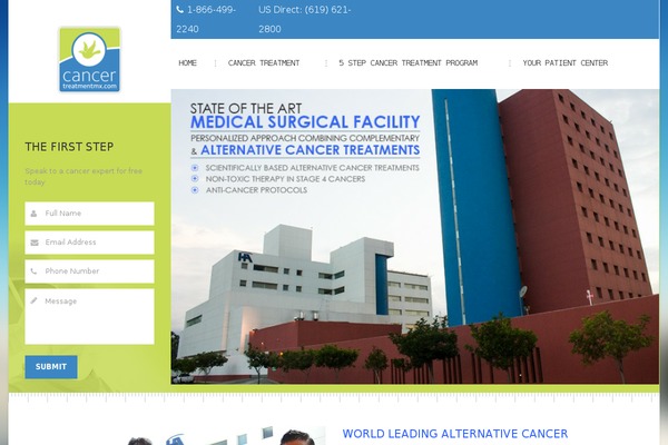 cancertreatmentmx.com site used Pharmaplus-theme