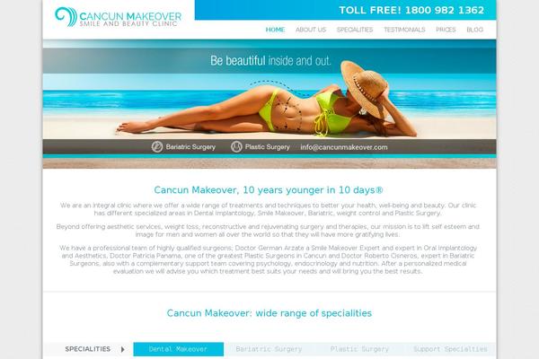 cancunmakeover.com site used Cancunmakeover
