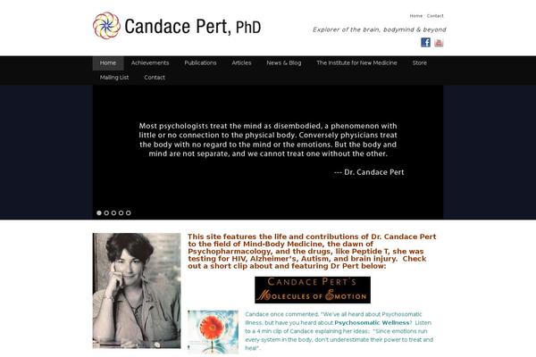 candacepert.com site used Genesis-sample1