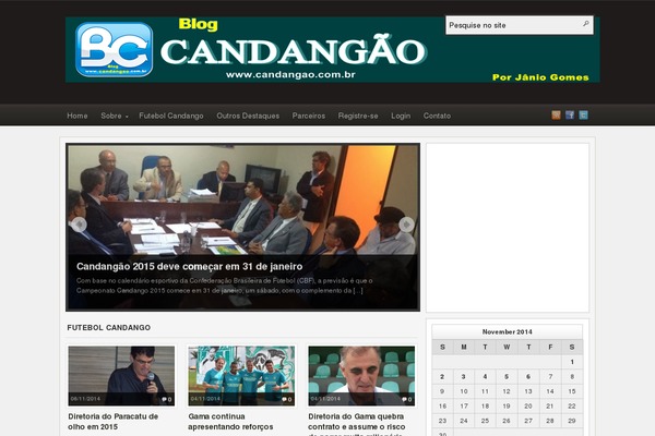 candangao.com.br site used News-center