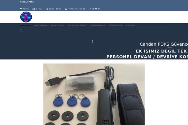 candanpdks.com site used Candan