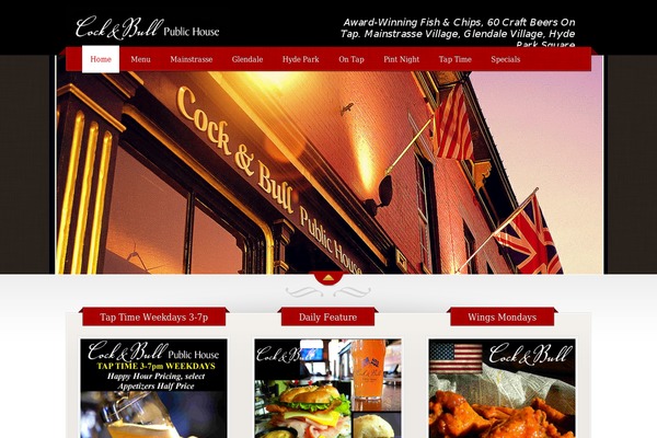 candbpublichouse.com site used The-restaurant