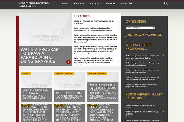 Noteworthy theme site design template sample