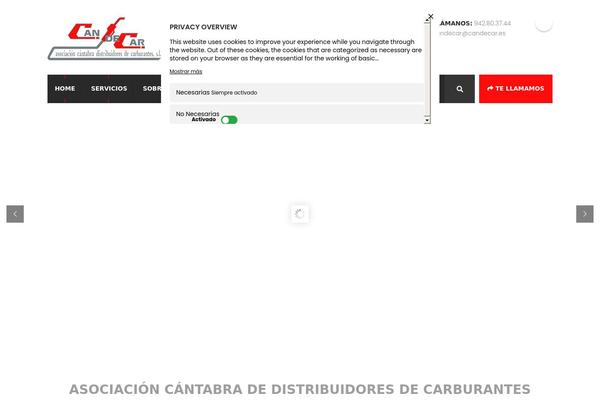 candecar.es site used Industrypress