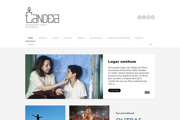 LuxMag theme site design template sample