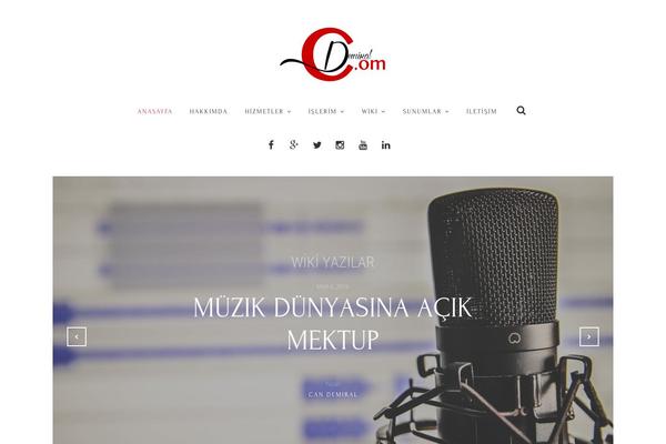 Newspaper theme site design template sample