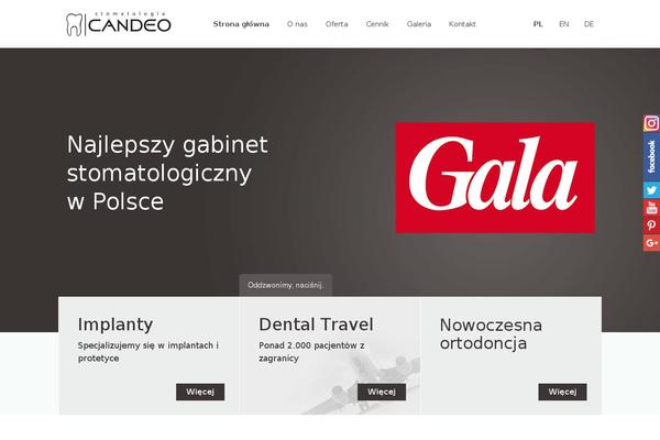 candeo.pl site used Candeo